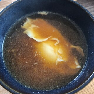 卵入りスープ